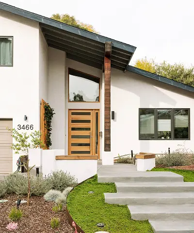 An eco-friendly yard