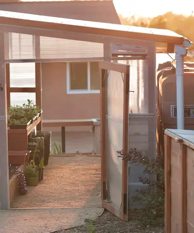 A rainwater harvesting system