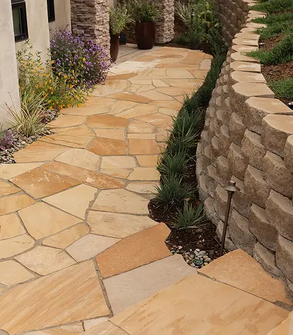 A stone pathway