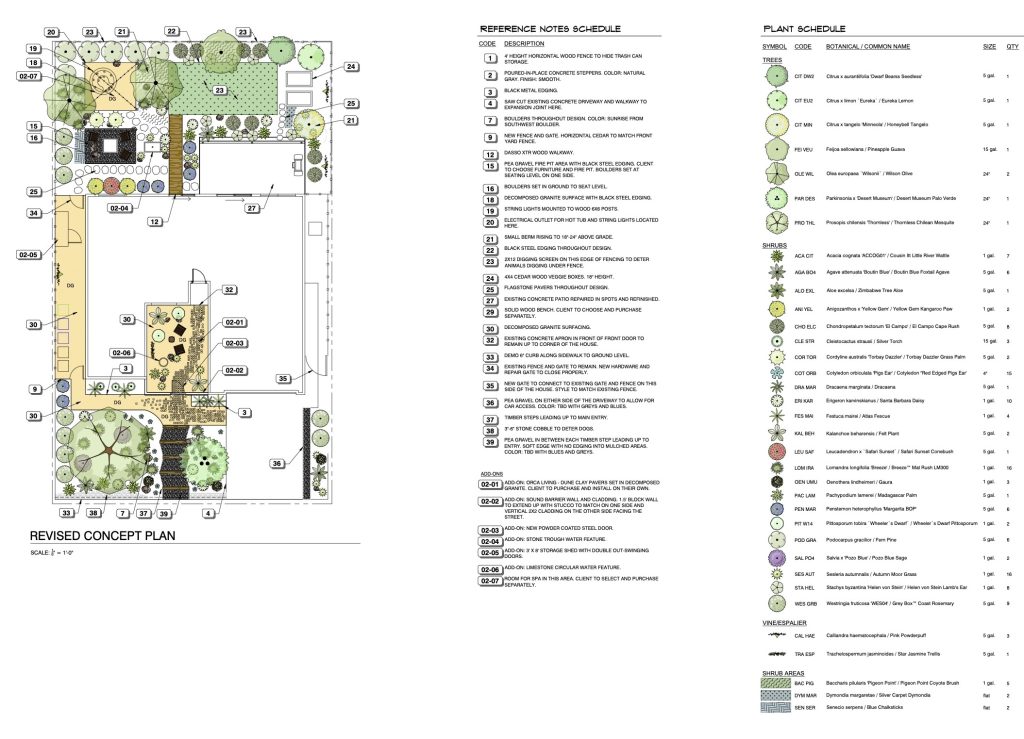 high end minimalist landscape design