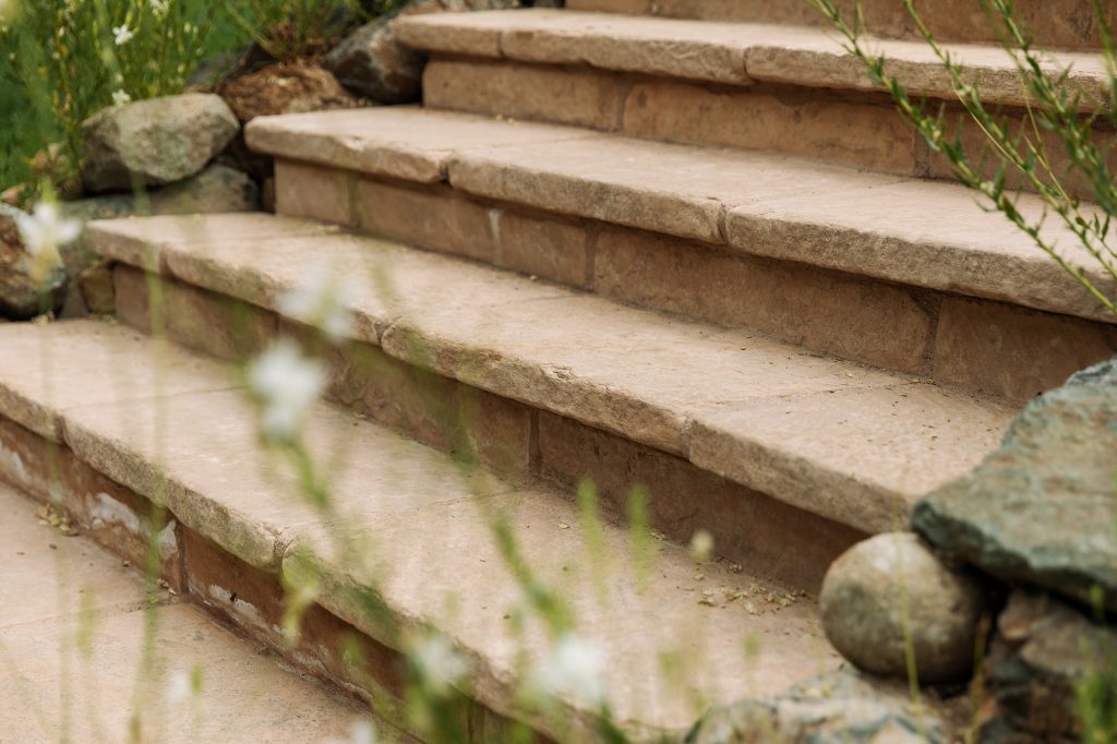 Limestone steps