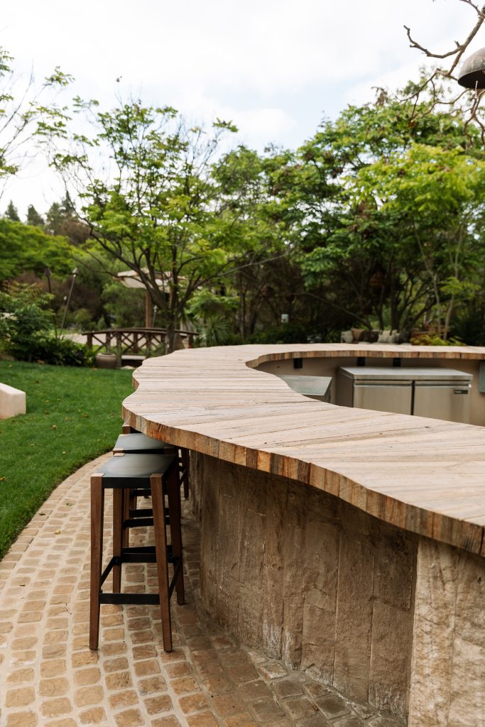 Natural stone pavers