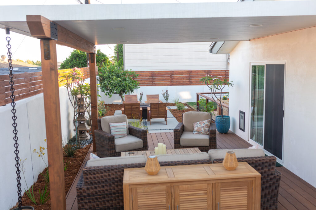 Backyard Deck in San Diego