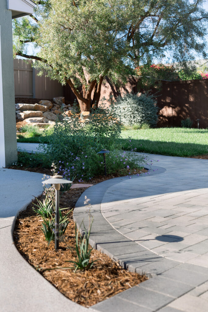 Paver patio